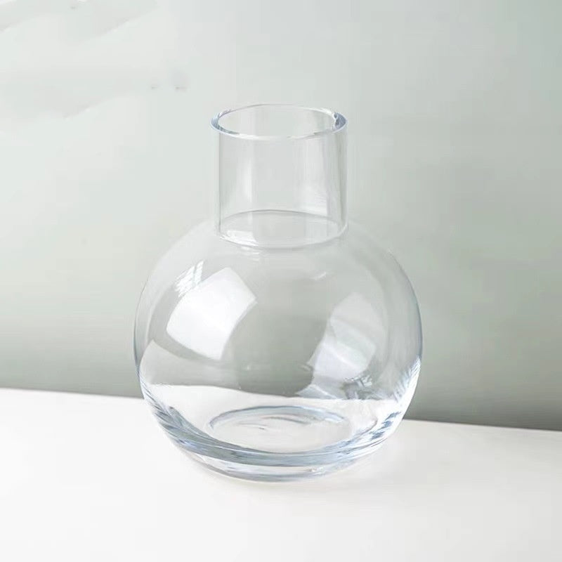 Creative Glass Vase Transparent Hydroponic Flower Dry Flower Vase