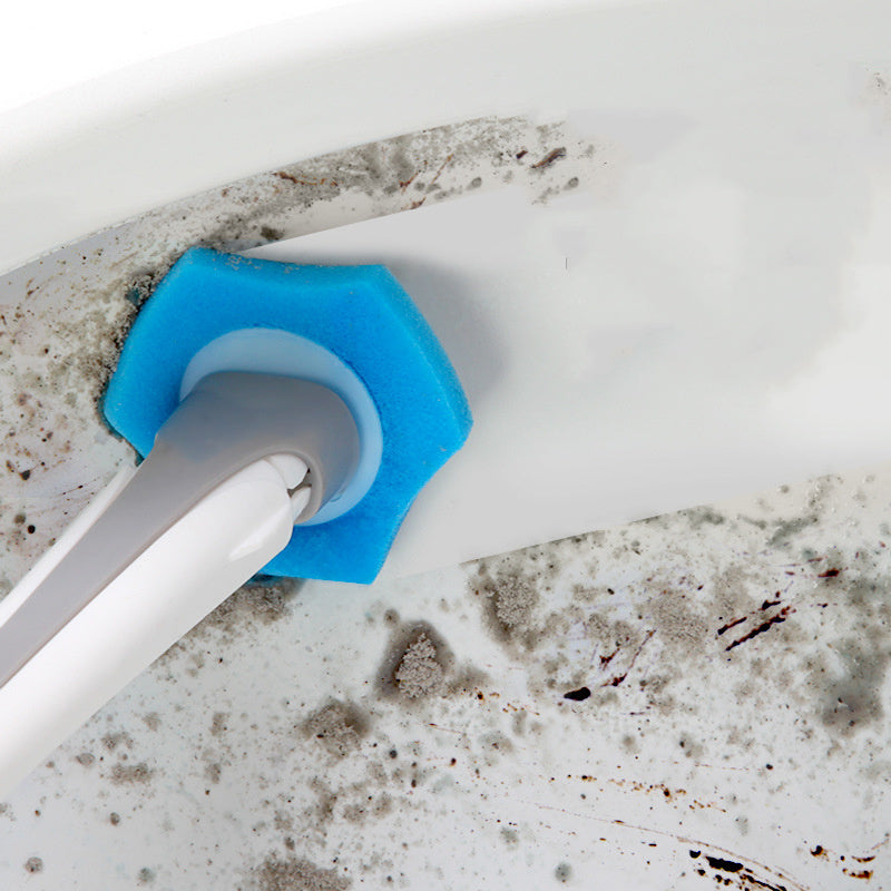 Household Disposable Toilet Brush Without Dead Ends